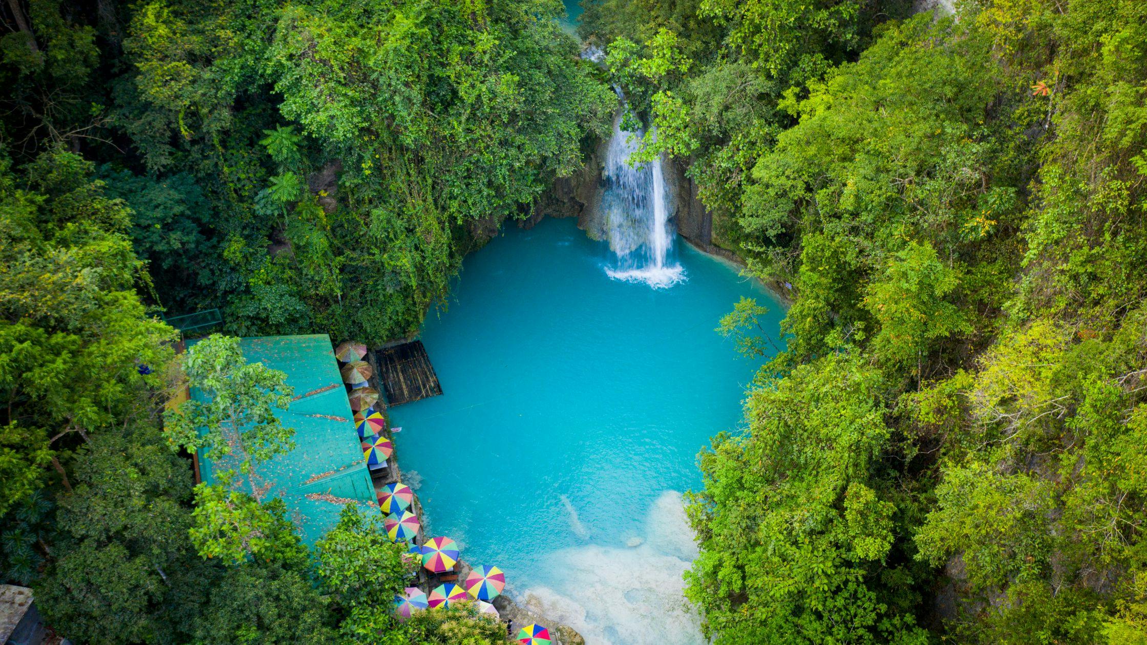 Canyoneering at Kawasan Falls, Cebu